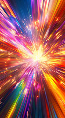 Dynamic background explosive burst