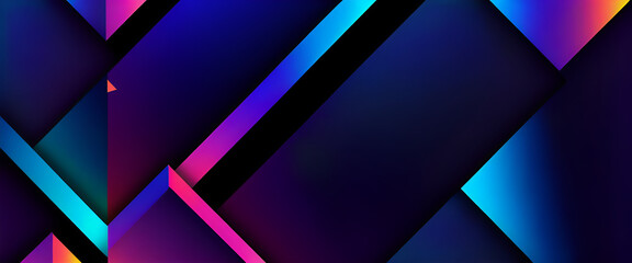 Fototapeta premium illustrazione con elementi geometrici astratti a tema contemporaneo