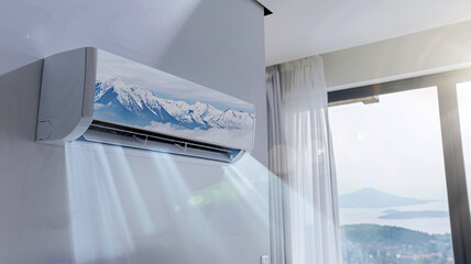 Air conditioner in room