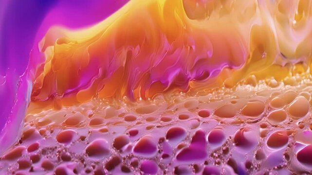 A crosssection of a hair follicle showing the layered structure of epidermal cells sebaceous glands and the tiny papilla from which hair fibers emerge.
