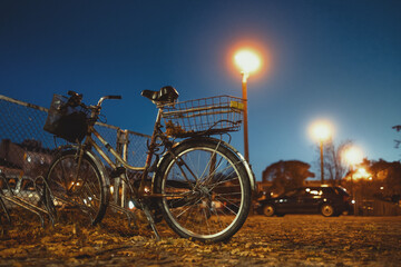 Obraz premium old bike, bike wreck