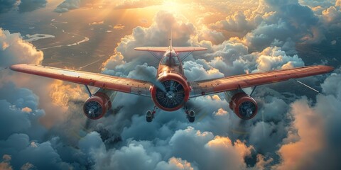 National Aviation Day vintage airplanes, September 21st