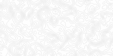 Abstract pattern with lines. Abstract sea map geographic contour map and topographic contours map background. Abstract white pattern topography vector background. Topographic line map background.