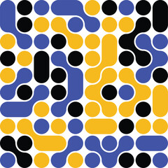 Metaball Connect Dot Set. Vector Circle Shapes. Abstract Geometric Dots. Morphing Blob Elements for for Patterns, Stickers , Badges, Posters, Web Design