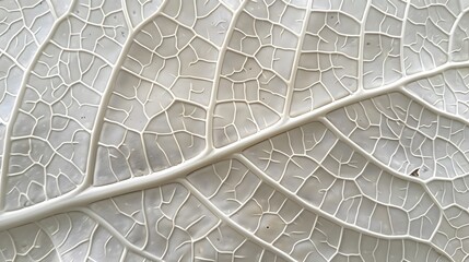 Obraz premium Intricate close-up of leaf veins, adding a natural and detailed pattern for a variety of uses. 