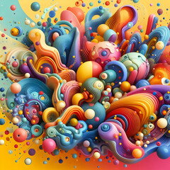 Obraz premium colorful background,Ai generated 