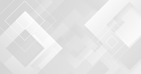 White grey simple square diamond background. Diagonal stripes geometric business wallpaper. Squares grid. Back to school. Cover of presentation. Abstract shape textured pattern. Empty 3d blank minimal