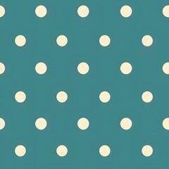 A blue and white polka dot pattern