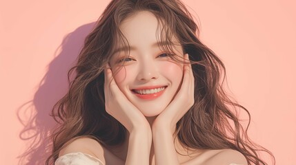 美しいアジア人女性　AI
