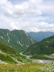 Obraz premium 北アルプスの名峰「槍ヶ岳」