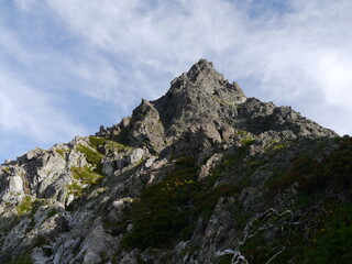 北アルプスの名峰「槍ヶ岳」