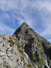 北アルプスの名峰「槍ヶ岳」