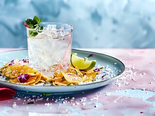 Aroma of mezcal lime and agave fills the air