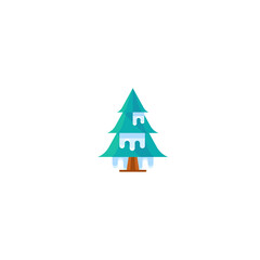 Christmas tree icon