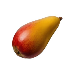 Fresh mango fruit isolated on transparent background, fresh fruit