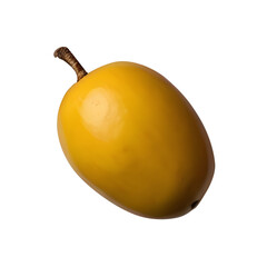 Fresh mango fruit isolated on transparent background, fresh fruit