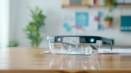 Virtual tax advisor, augmented reality forms, high-tech workspace