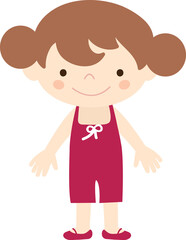 a cute girl 