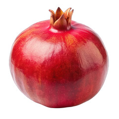 Close Up of a Pomegranate on transparent background