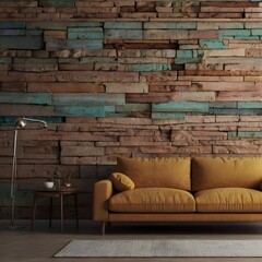 Naklejka premium Artistic wall background Gerenative AI