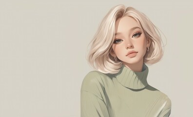 Fototapeta premium girl 