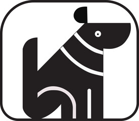 vector dog icon