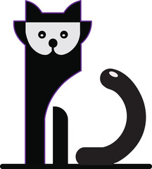 cat icon vector