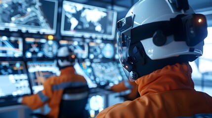 Futuristic Disaster Response Simulation with Holographic Rescue Plans and Virtual Scenarios