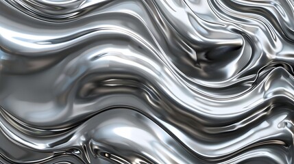 Hypnotic swirls of liquid metal textures, adding a futuristic touch to designs. 