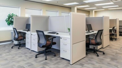 Office rental Location, Modern building exterior, clear glass windows, office rental location, contemporary workspace design