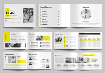Business Plan Brochure Design