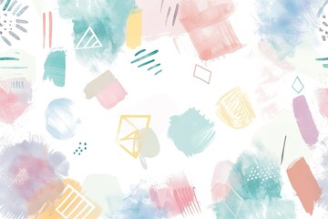abstract watercolor background with watercolor splashes, pastel colors
