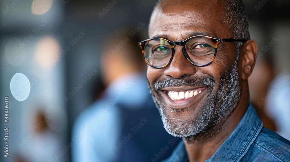 Poster therapist providing feedback and encouragement to a client during a session stock photo with copy sp
