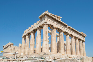 Obraz premium Athens, Greece Acropolis, Parthenon Temple