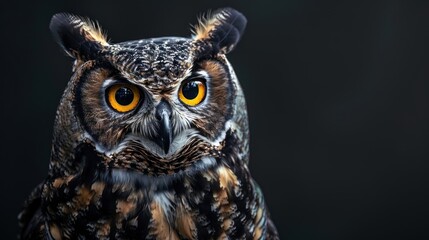 Majestic Owl Portrait