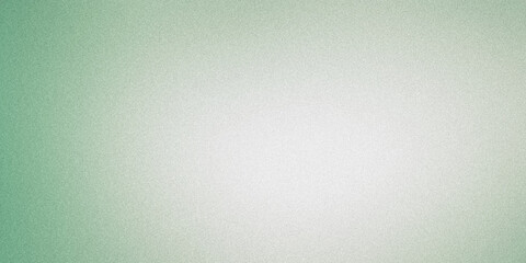 Green and white grainy gradient background fading to white
