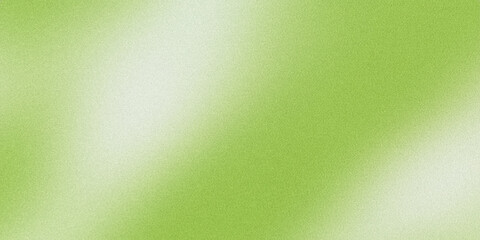 Abstract design created by a grainy green and white gradient background