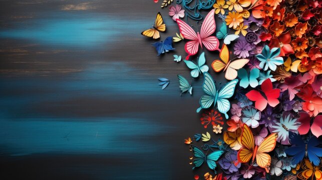 Creative Scrapbooking Essentials - Colorful Paper, Scissors, Adhesive for Memory Making