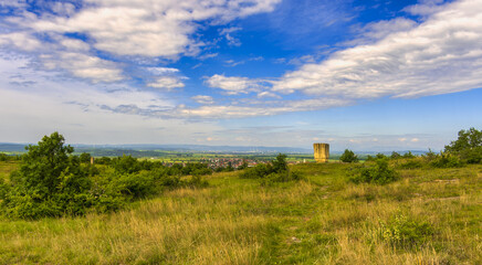landscape with sky, Roman Quarry, St. Margarethen, Burgenland, Austria, Europe My 9th 2024