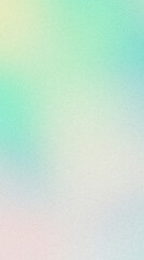 Grainy texture fading from turquoise to yellow in abstract background
