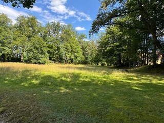 Schlossgarten und Barockschloss Rammenau