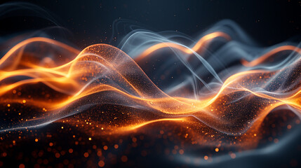 Obraz premium abstract background of energy flow