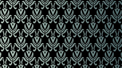 Seamless pattern background design with ornament motifs, batik decoration, wallpaper, template 