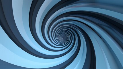 A dynamic optical illusion with concentric stripes forming a 3D effect in an abstract background