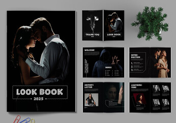 Fashion Lookbook Layout
