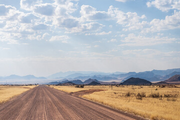 Landscape shot of the desert of Southern Namibia.