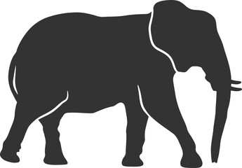 Elephant Silhouette 