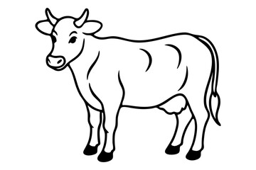 Cow vector art illustrator