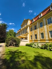 Schlossgarten und Barockschloss Rammenau