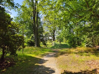 Schlossgarten und Barockschloss Rammenau